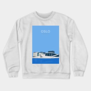 Oslo Opera House Norway Crewneck Sweatshirt